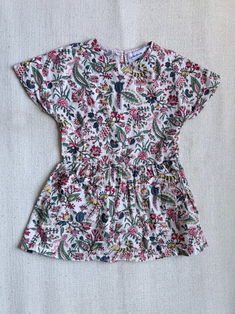 La Redoute x Le Petit Lucas Dutertre Toile De Jouy Print Dress 4Y
